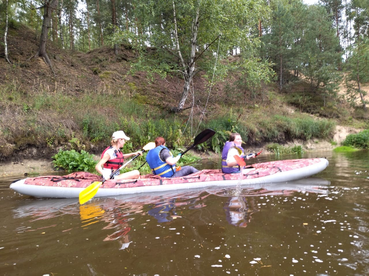 Сплав на байдарках 21.08.21. Галерея Фантим