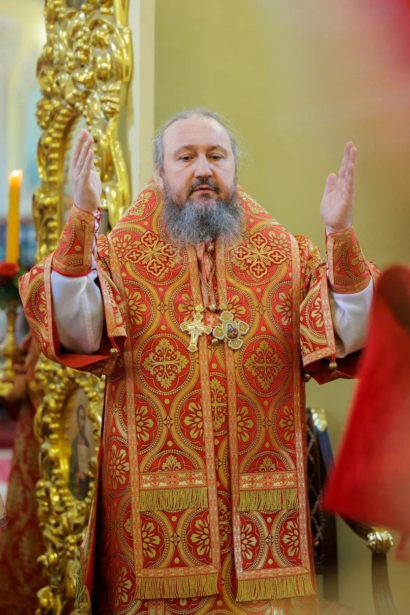 В ДЕНЬ ПРАЗДНОВАНИЯ СОБОРА САРАТОВСКИХ СВЯТЫХ В ПОКРОВСКОМ СОБОРЕ Г. САРАТОВА СОВЕРШЕНО АРХИЕРЕЙСКОЕ БОГОСЛУЖЕНИЕ. Георгиевское благочиние