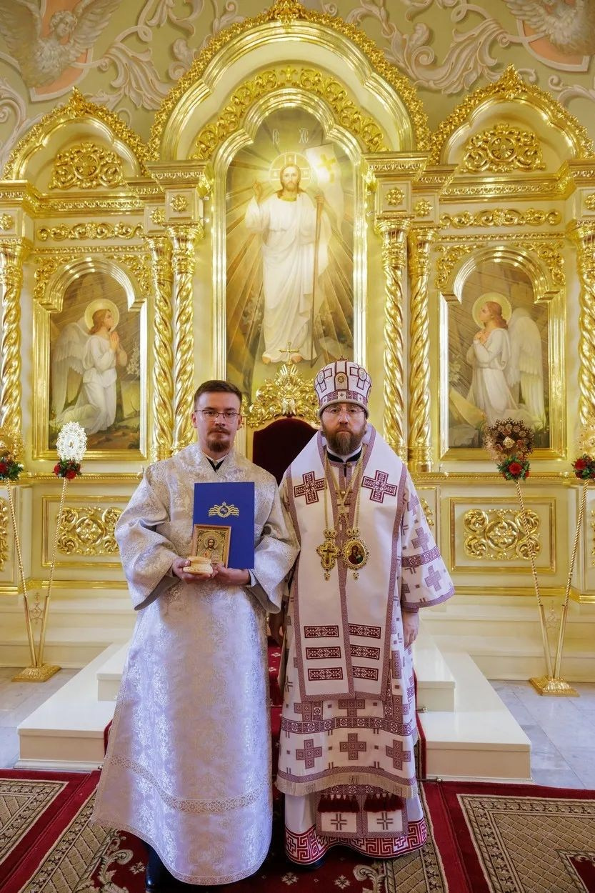 В ДЕНЬ ПРАЗДНОВАНИЯ СОБОРА САРАТОВСКИХ СВЯТЫХ В ПОКРОВСКОМ СОБОРЕ Г. САРАТОВА СОВЕРШЕНО АРХИЕРЕЙСКОЕ БОГОСЛУЖЕНИЕ. Георгиевское благочиние