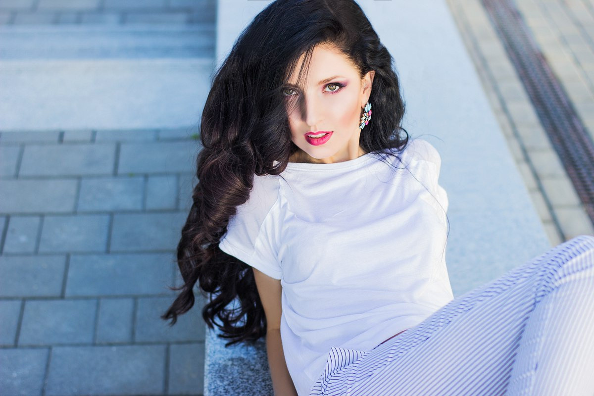 Съемка на улице. Фотограф ВИКА МЕДУЗА