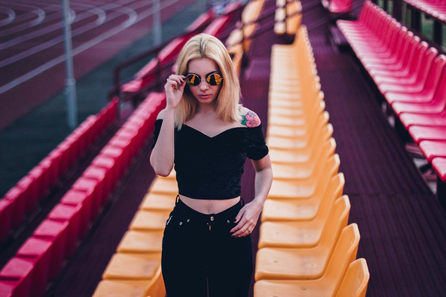 Съемка на улице. Фотограф ВИКА МЕДУЗА