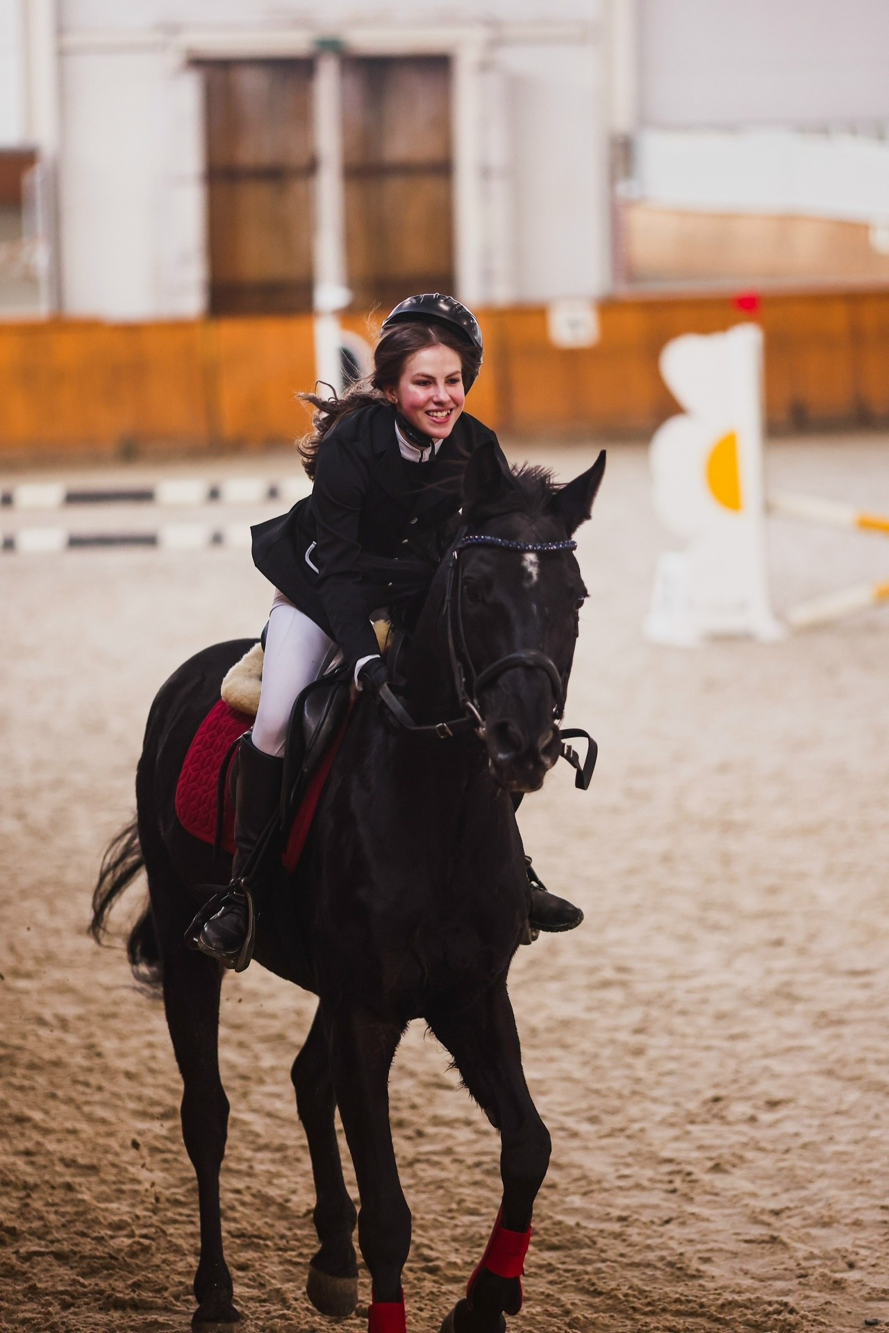 Зимние соревнования. Фотосессии с лошадьми