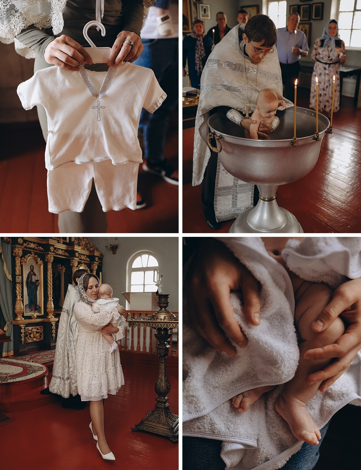 Таинство Крещения. Свадебный и семейный фотограф Захарова Юлия