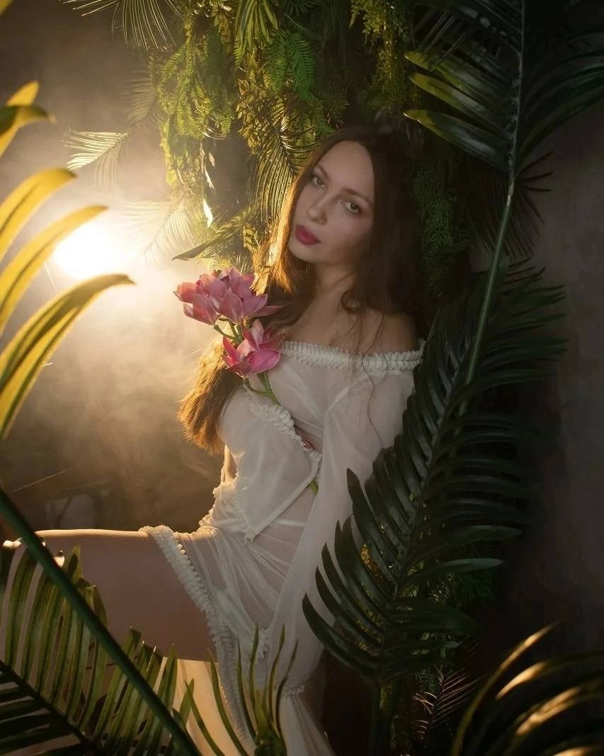 С дымом. Фотограф Хабаровск