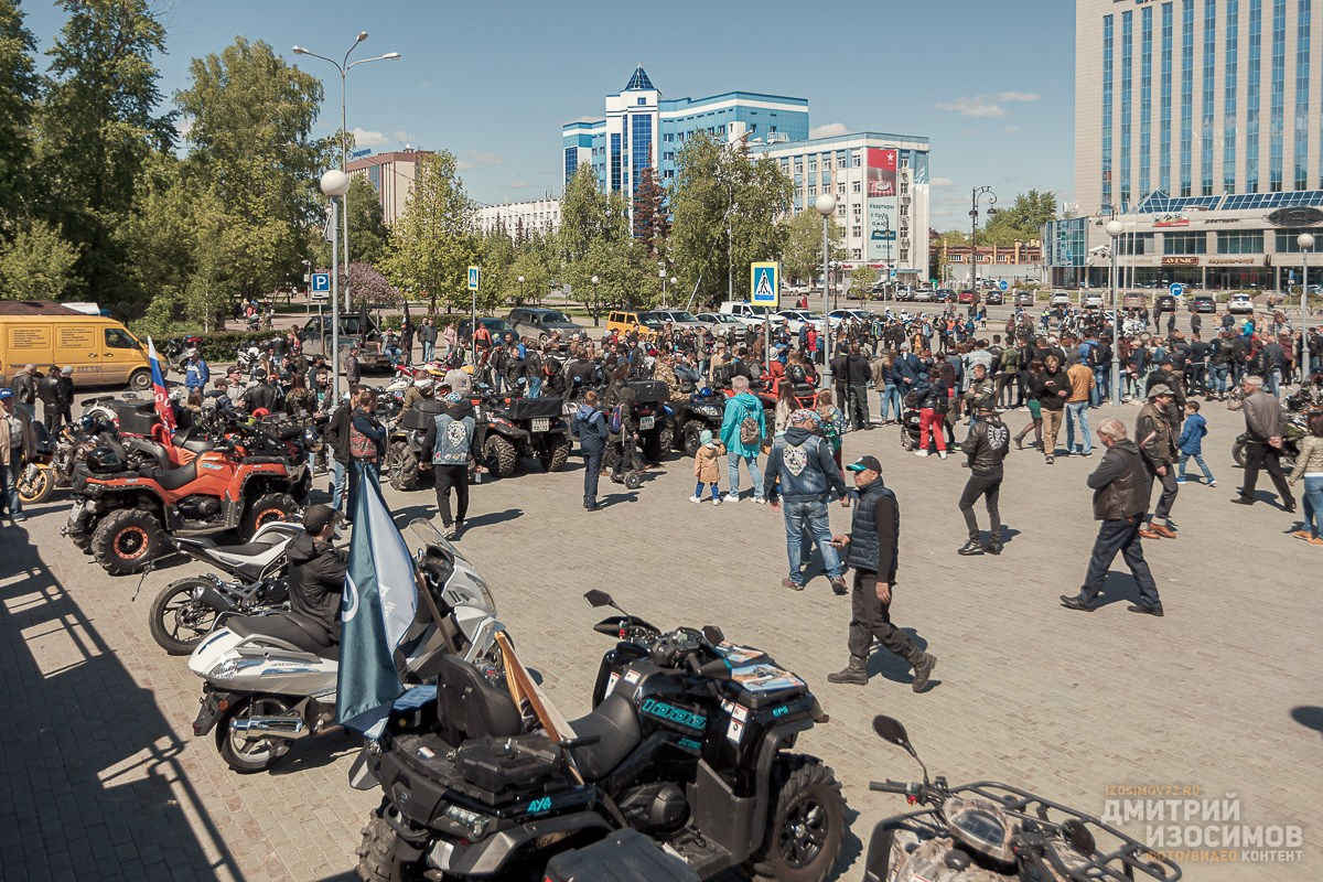 Слёт байкеров