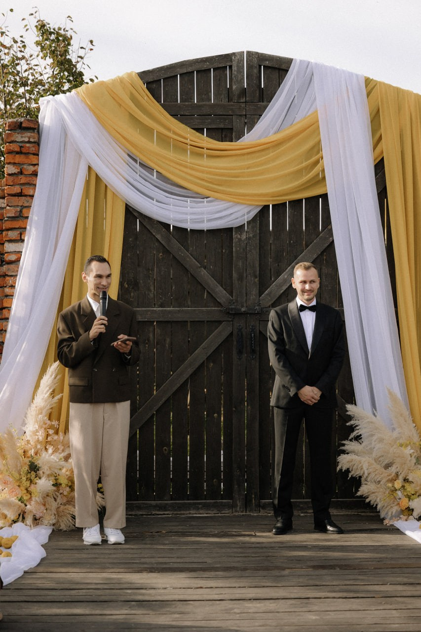 Ведущий Климук. Подрядчики и друзья сети свадебных площадок House for wedding
