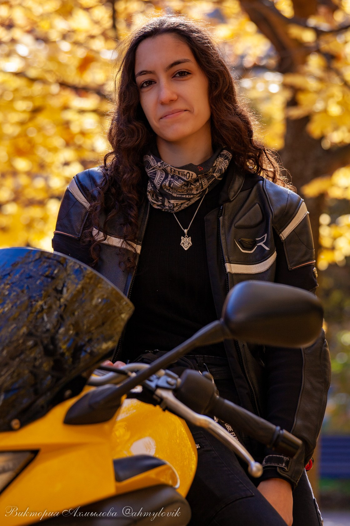 Алина Вартанова (Yamaha Diversion F 600). Виктория Ахмылова. Фотограф в Москве