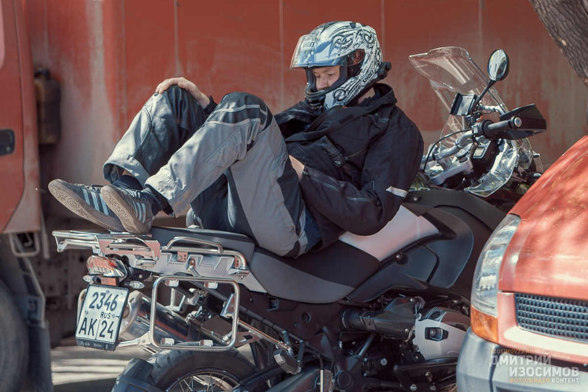 Слёт байкеров