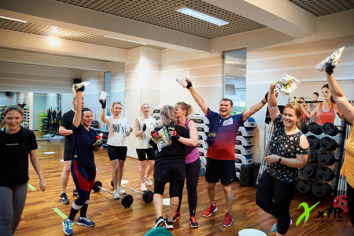 Репортаж: День Рождения X-Fit в Новосибирске. Репортажный и женский фотограф в Новосибирске