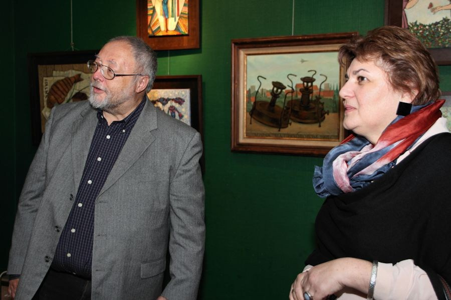 Выставка Льва Помянского (Израиль). Графика. Фотограф Татьяна Рымар