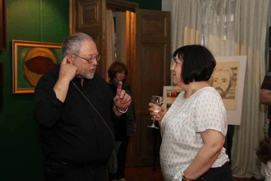 Выставка Льва Помянского (Израиль). Графика. Фотограф Татьяна Рымар