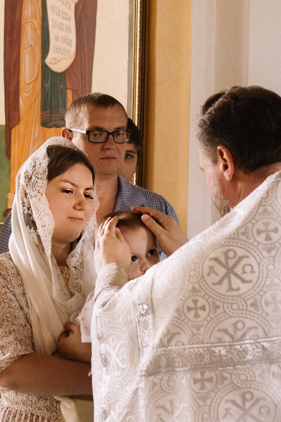 Крещение Даниила. Съемка Таинств Крещения Венчания, детские и семейные съемки в Пензе