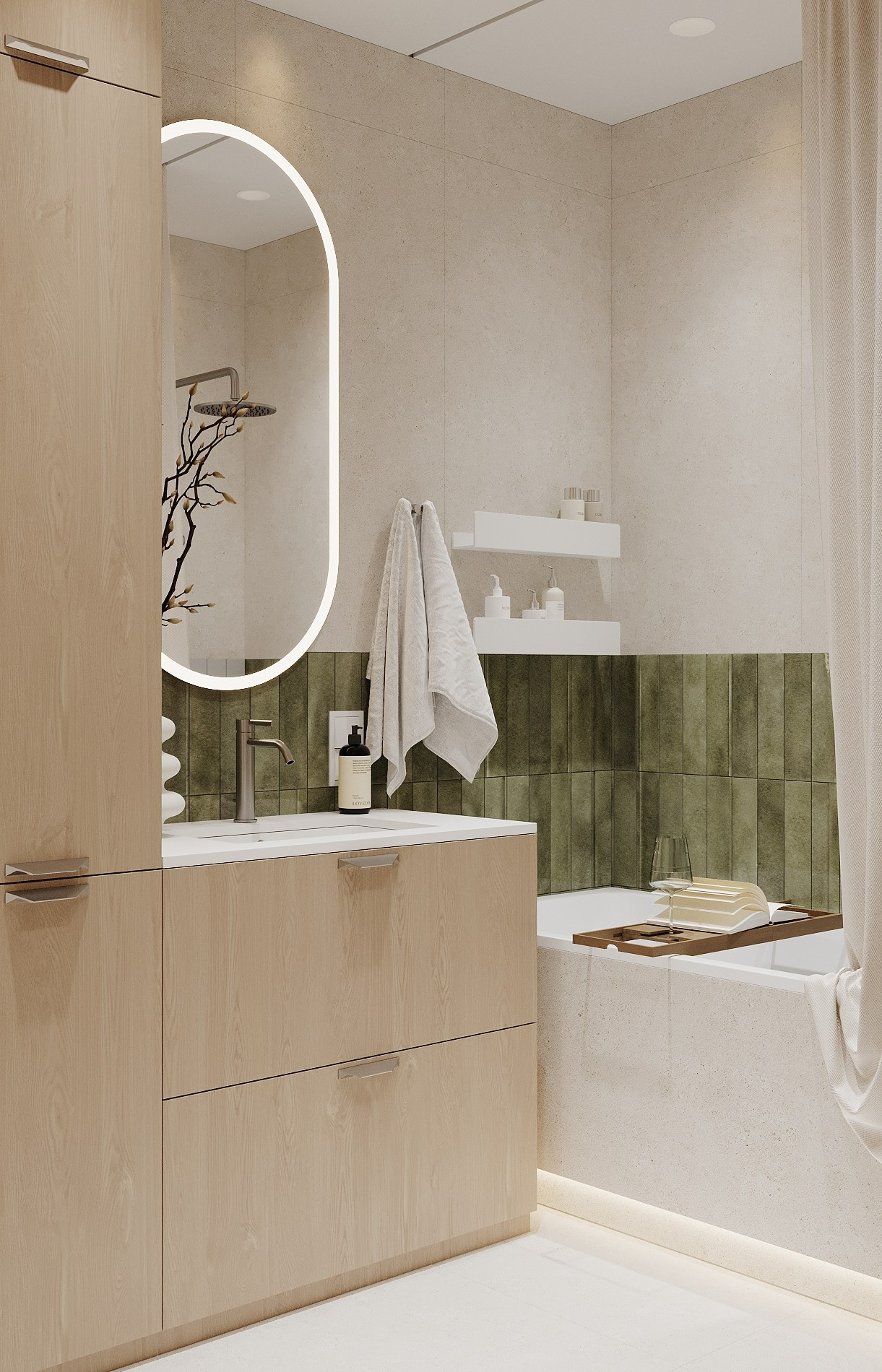 ЖК Северный Берег S90. Дизайн интерьера TATA VOLK