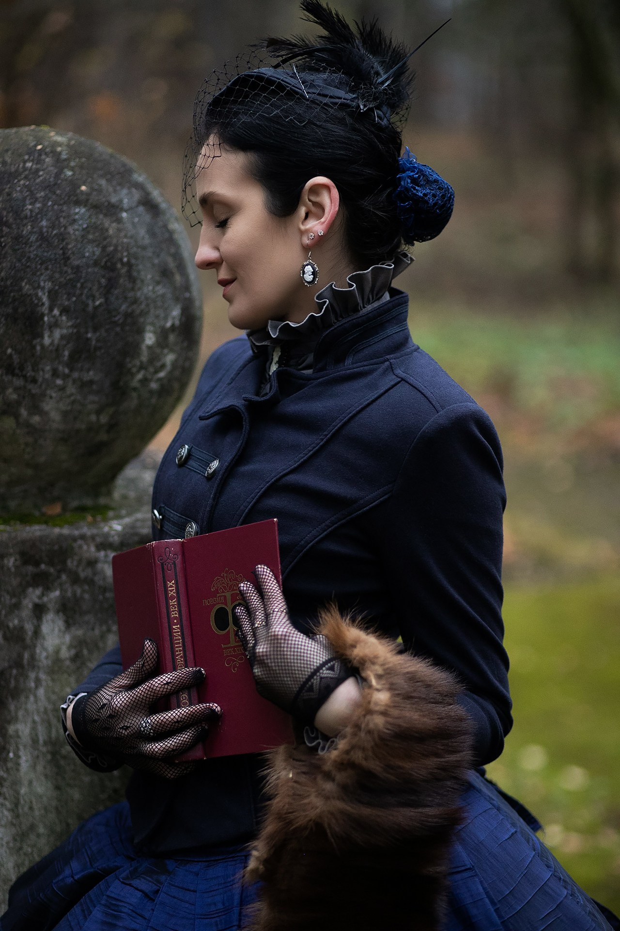 Мария. Прогулка. Художественная винтажная фотография