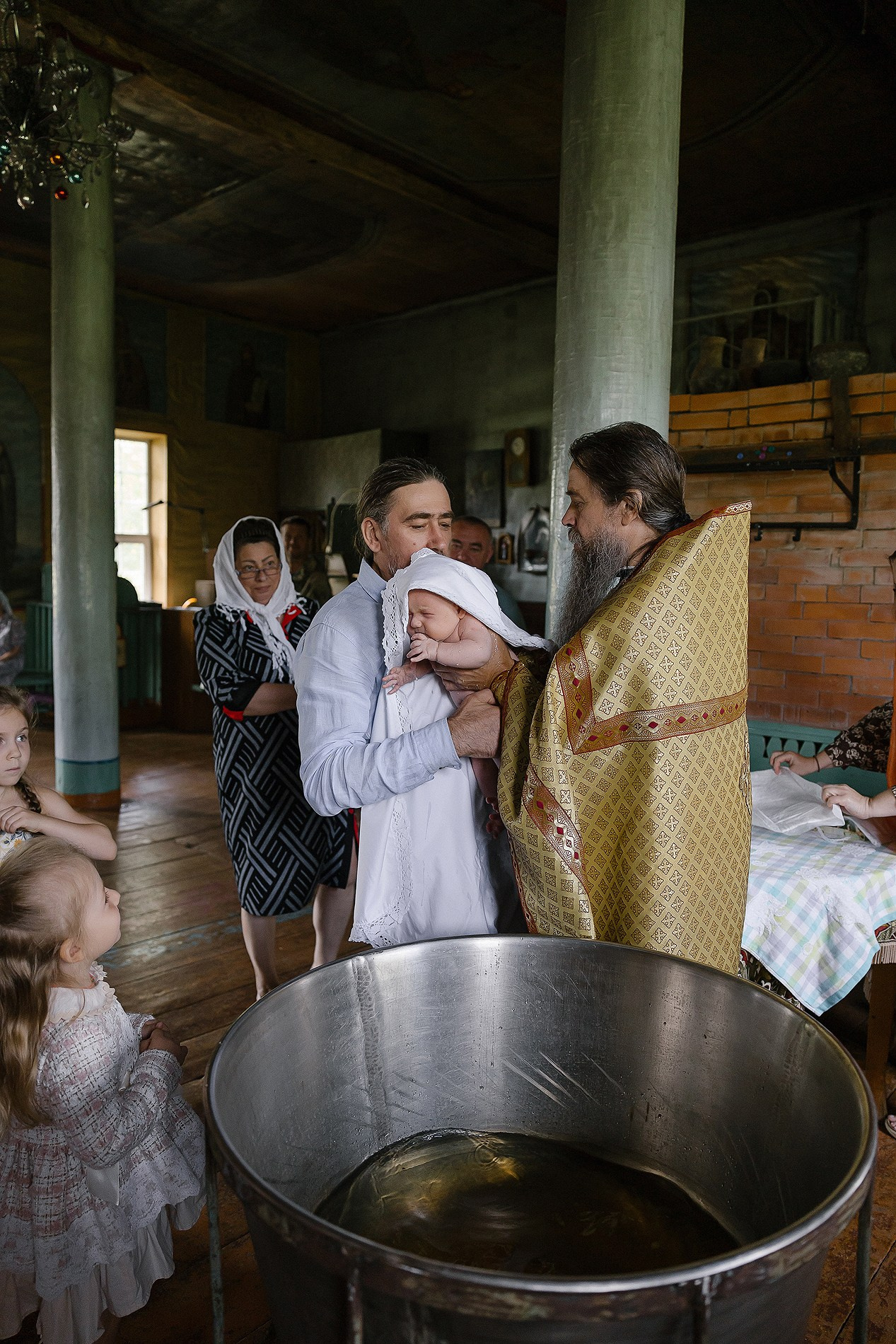 Крестины Ивана. Фотограф Олеся Жомер