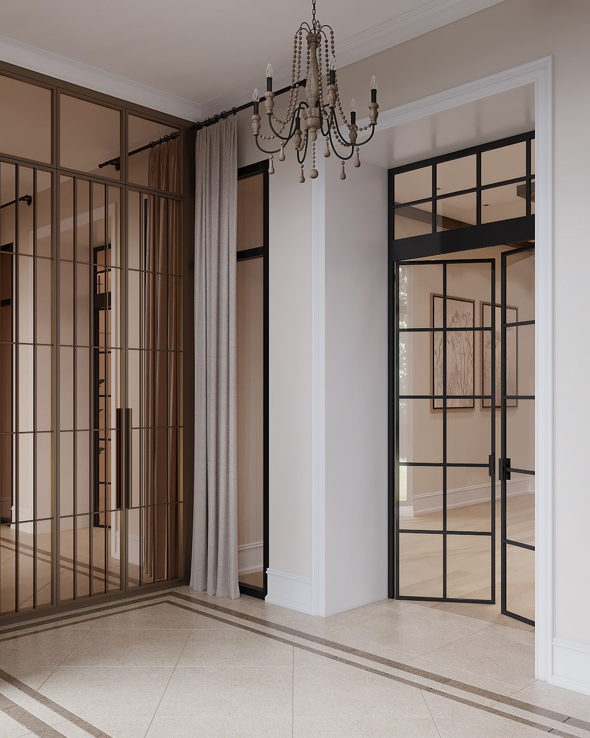 Дизайн дома в стиле шале, Абрамцево. Главная