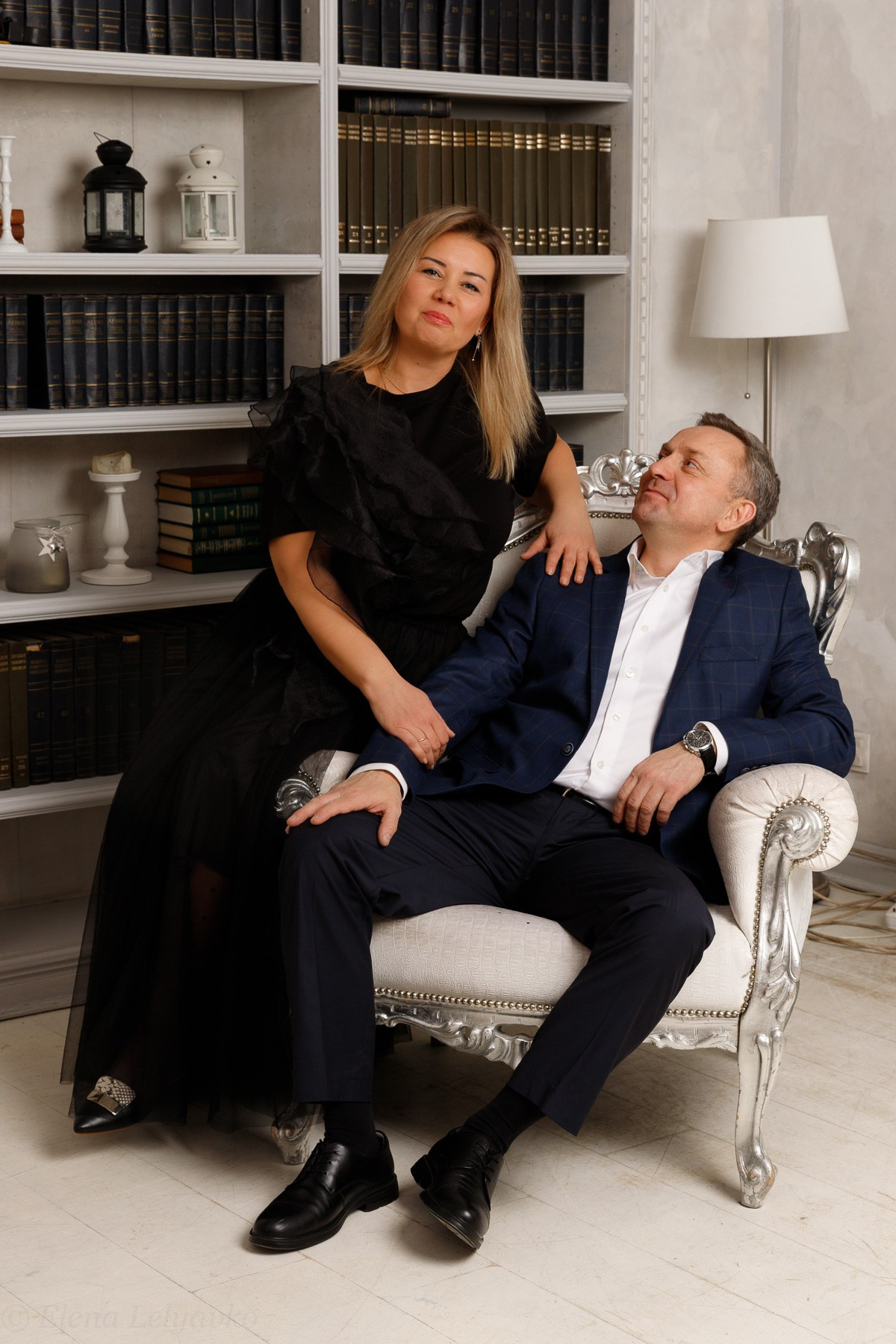 Семейная новогодняя. Счастливый фотограф Елена Лелявочка Санкт-Петербург