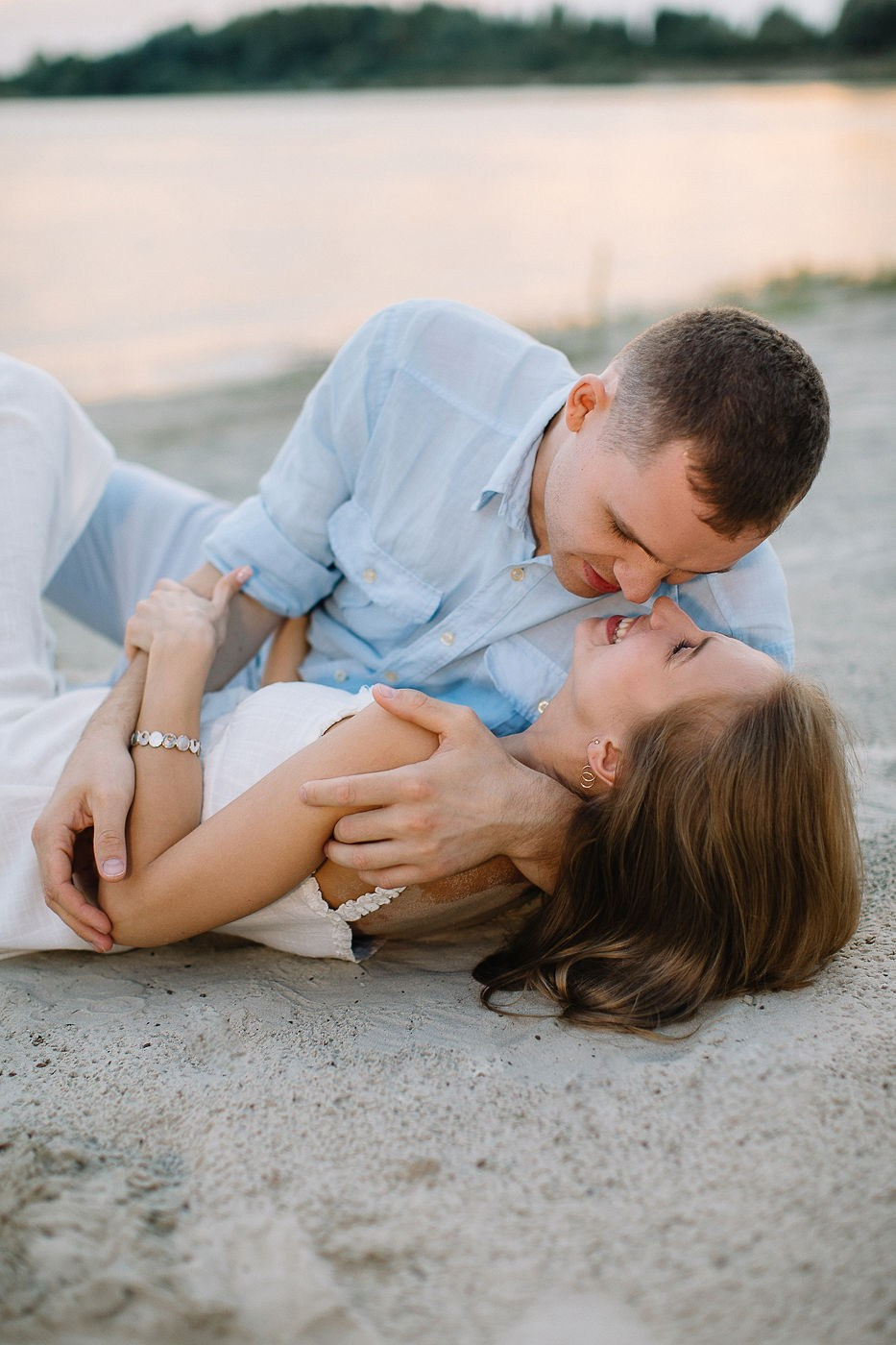 Лена и Женя