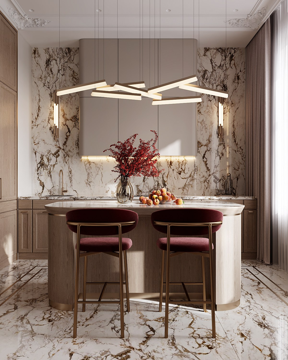 Остоженка. Дизайн интерьера в Москве