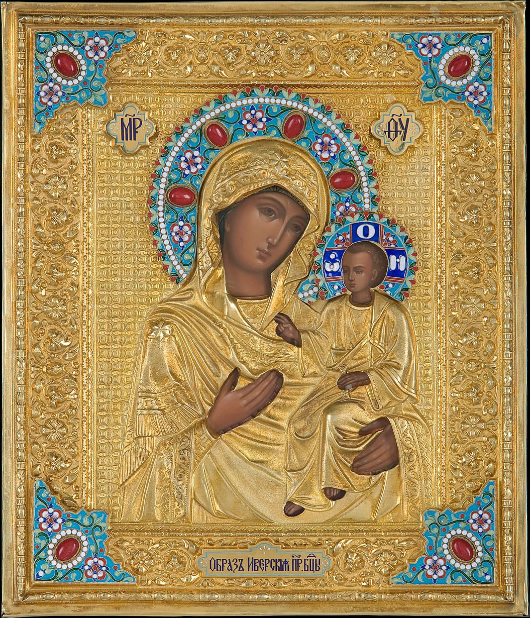 Икона Образ Иверской Пресвятой Богородицы