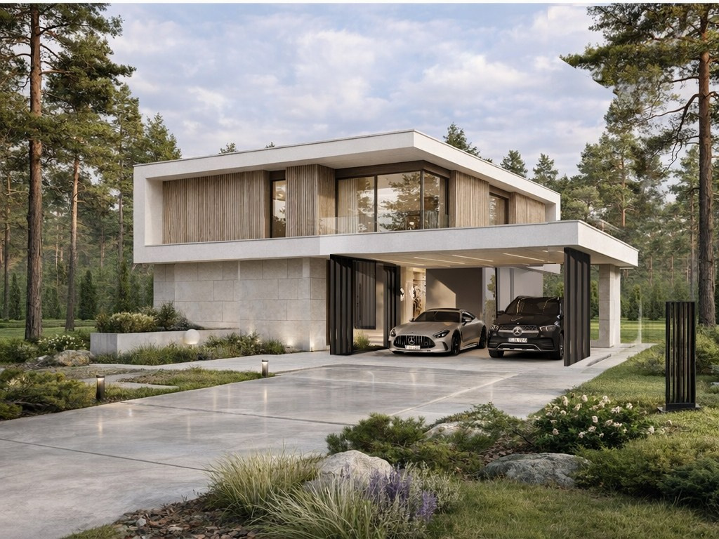 Villa Anosino II. Чугунова Анастасия. Дизайн интерьеров и архитектурное проектирование