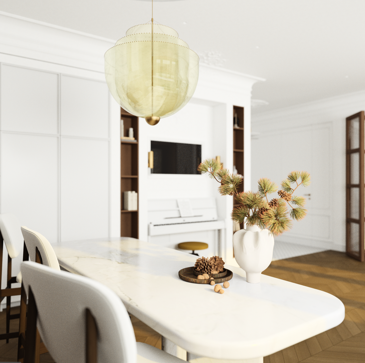 Г. Москва 2-комнатная квартира 65 кв. м. Дизайнер интерьеров г. Москва Ольга Богданова