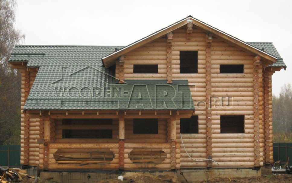 Сычево 273 кв. м. Проекты деревянных домов