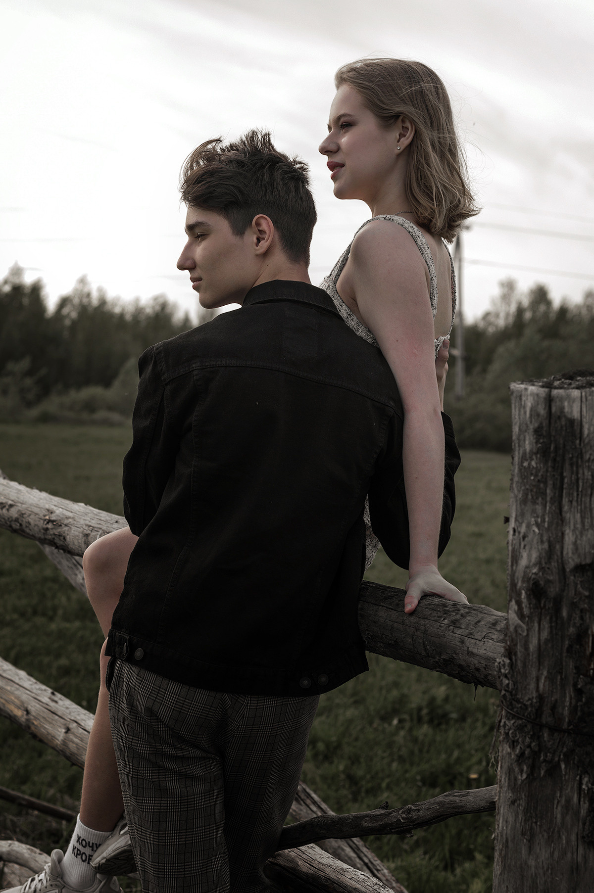 Надя и Федя. Фотограф в с. Ижма Республика Коми Терентьев Сергей