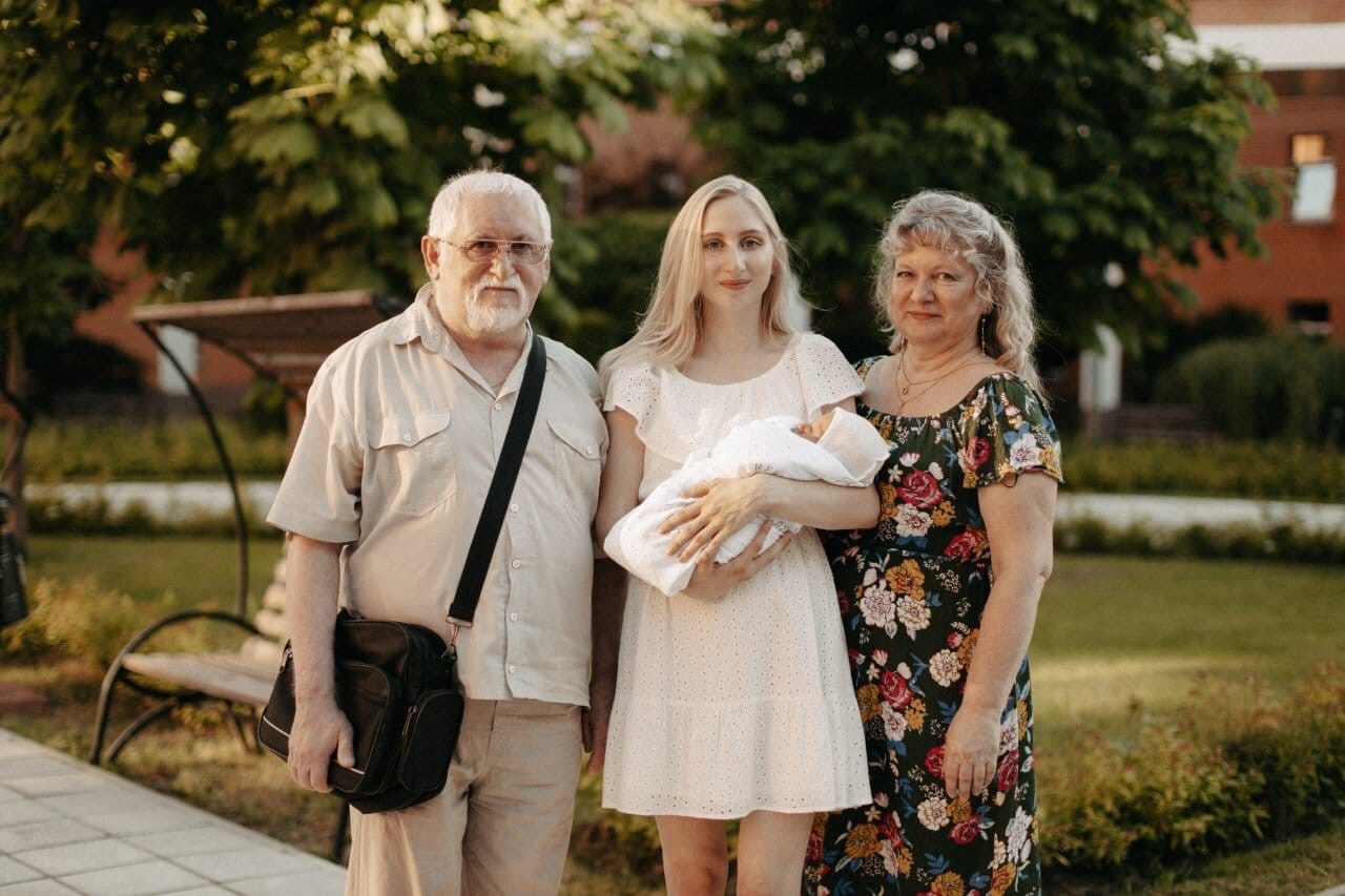 Выписка из Зеленоградского роддома. Свадебный и семейный фотограф Скрынник Светлана