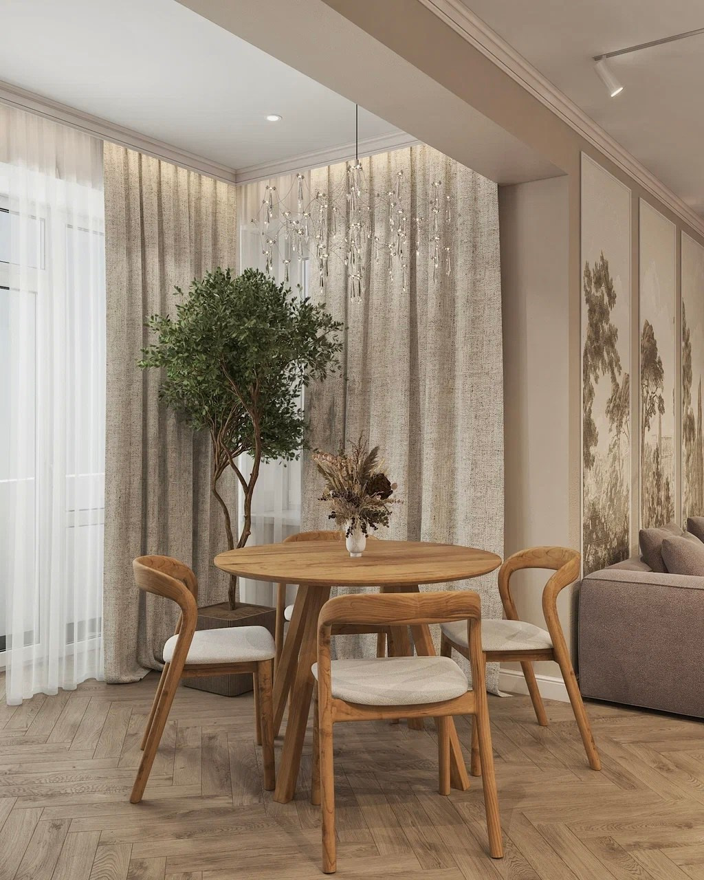Евротрешка Кухня-гостинная. Design ViVi — Создаем пространство в котором хочется жить