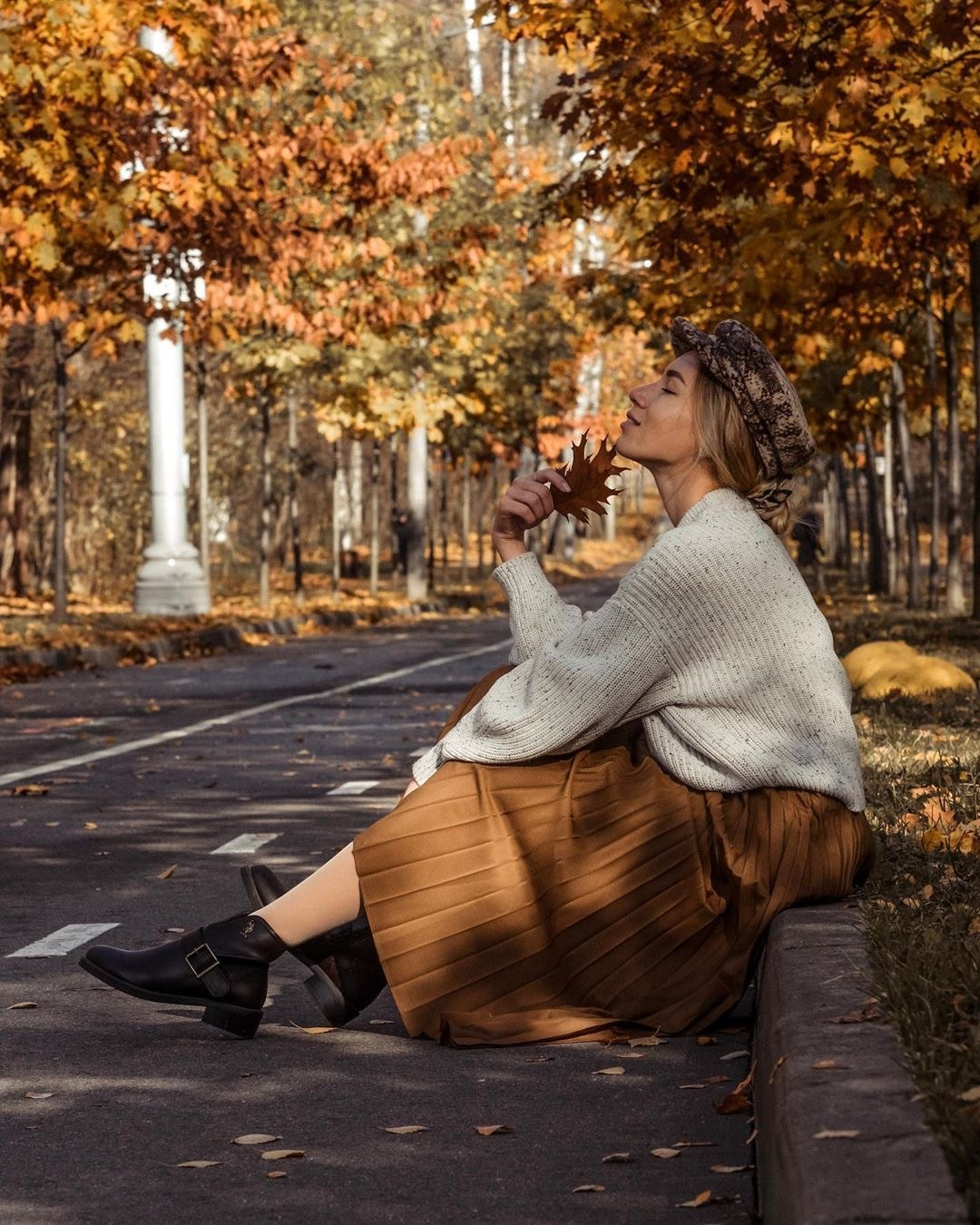 Осень. Рекомендации. Фотосессия в Петергофе — фотограф Юлия Корчак