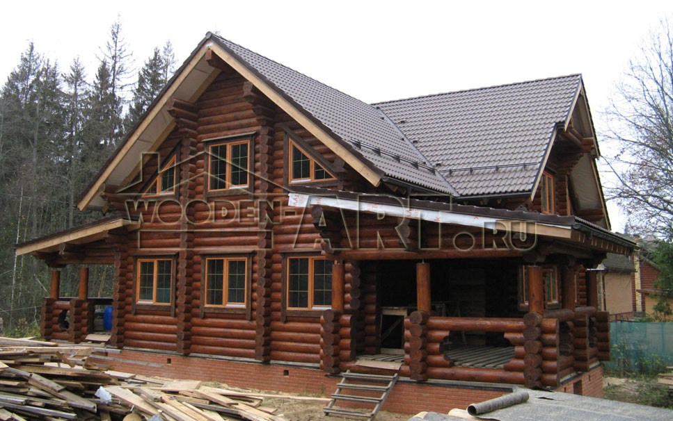 «Щелково» 327 кв. м. Проекты деревянных домов