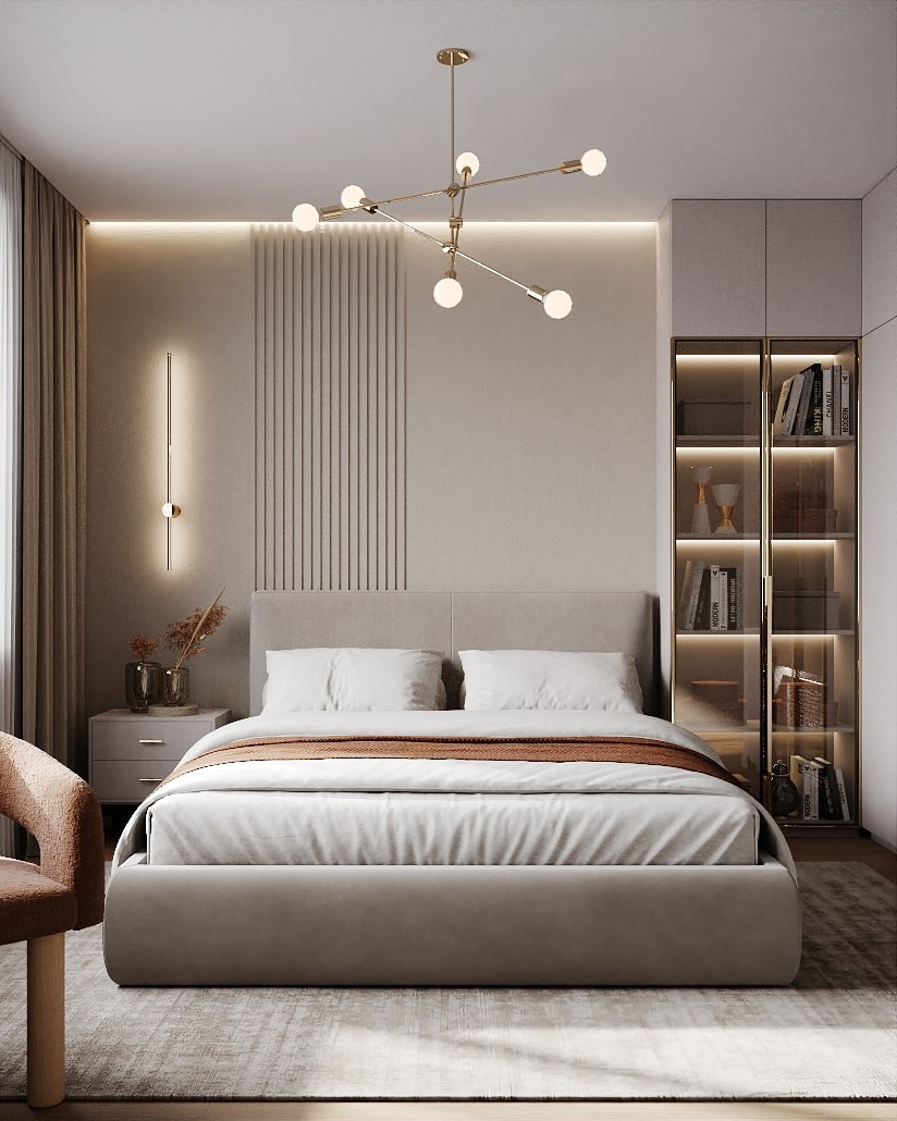 Квартира 45 м², Садовые кварталы. Студия дизайна