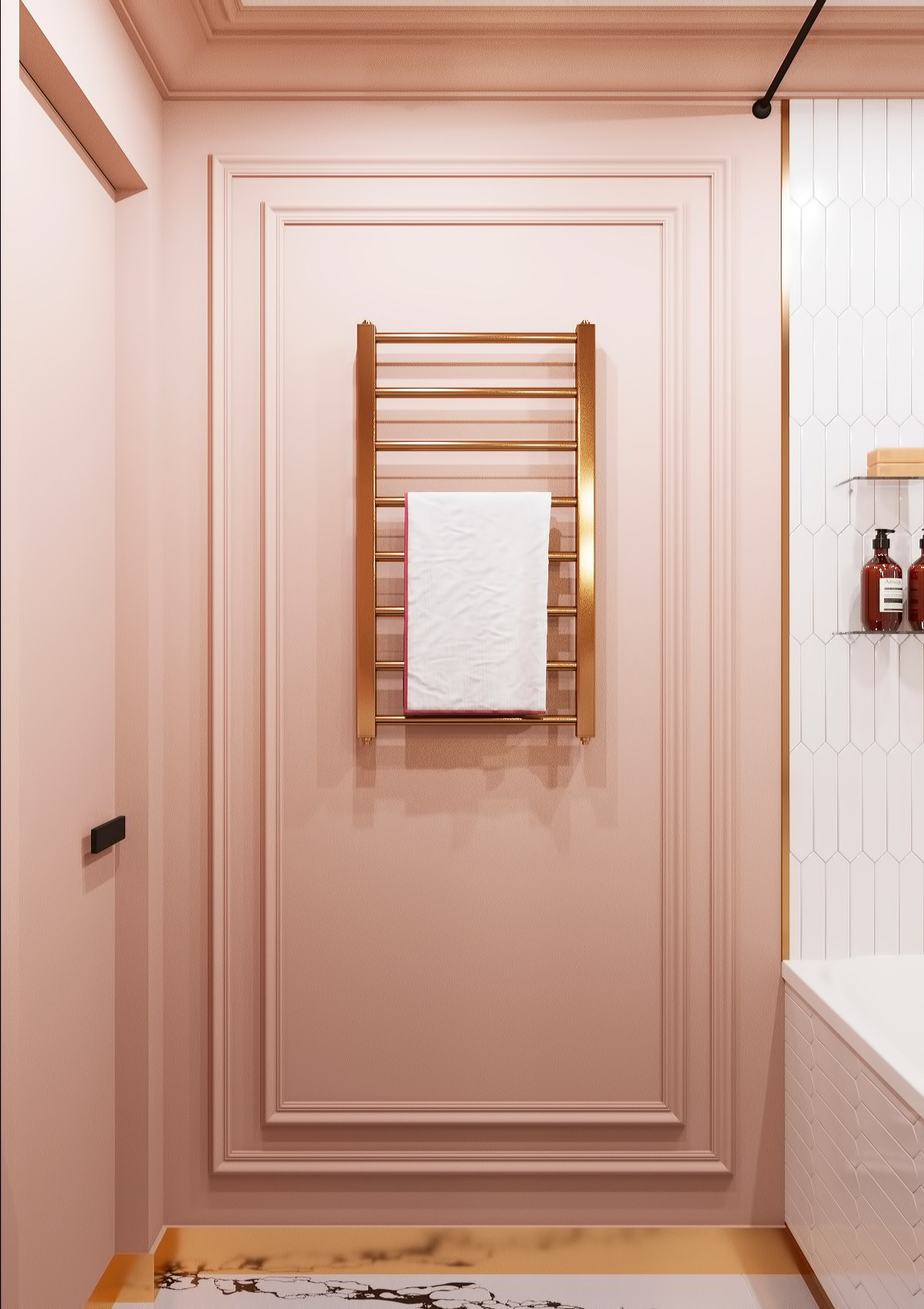 Квартира для девушки. Москва. Дизайнер интерьера Троилова Арина