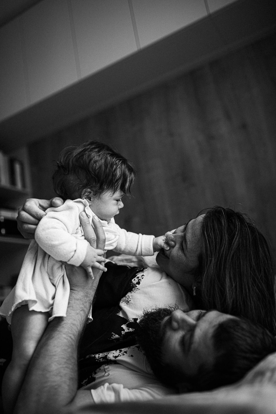 Саша, Катя, Мирослава и бабушка | дома