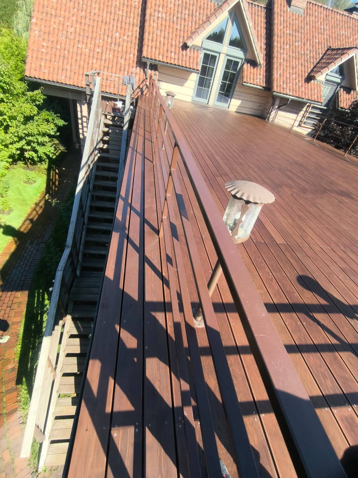 Объект МД-013 КП Графские пруды (полный ремонт террасы). Строительная компания «Милый дом» МД. Москва и Московская область