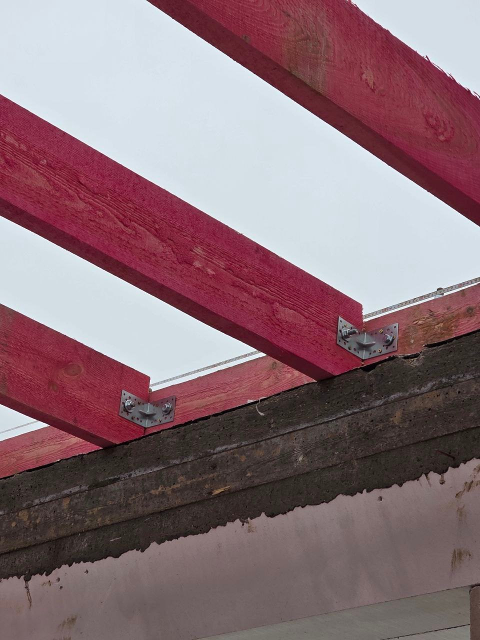 Монтаж деревянного перекрытия