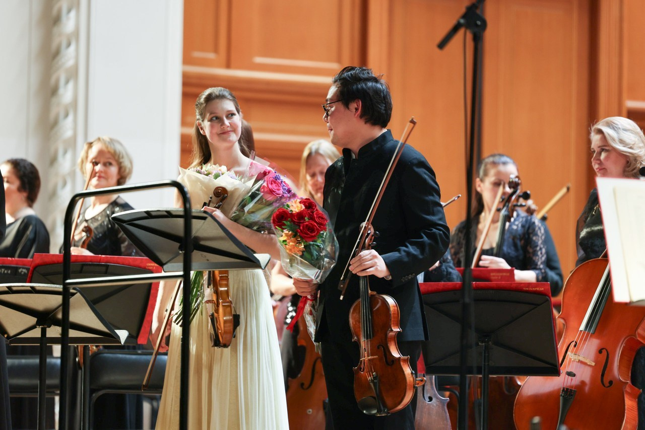 На сцене. Арсения Сибилёва | скрипка