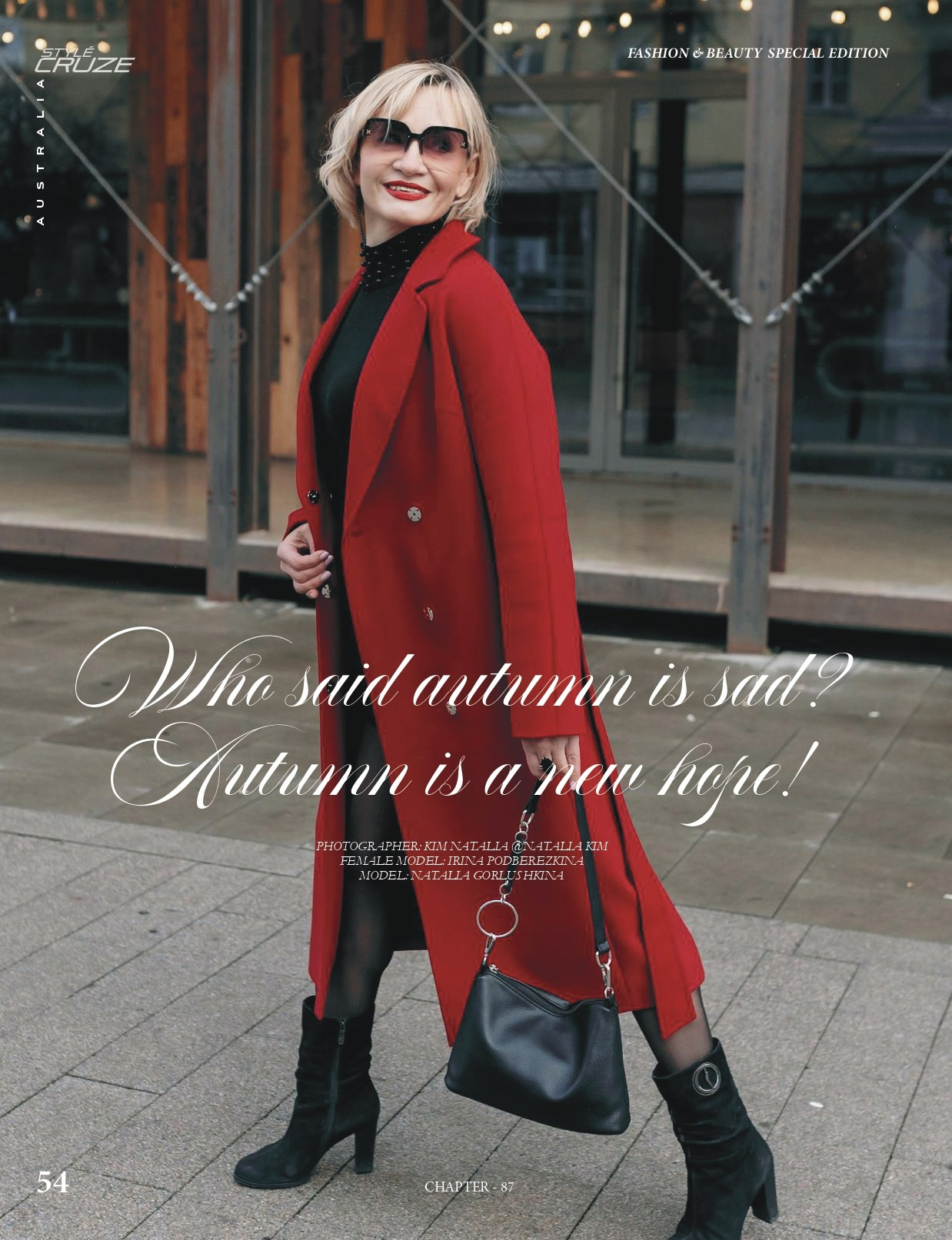 AUSTRALIA StyleCruze chapter 87. Фотограф Ким Наталья в Красноярске