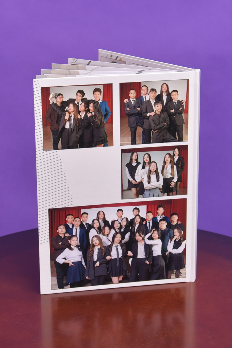 Фотокнига «Техно-2». Фотоальбомы для выпускников в Кызыле и республике Тыва