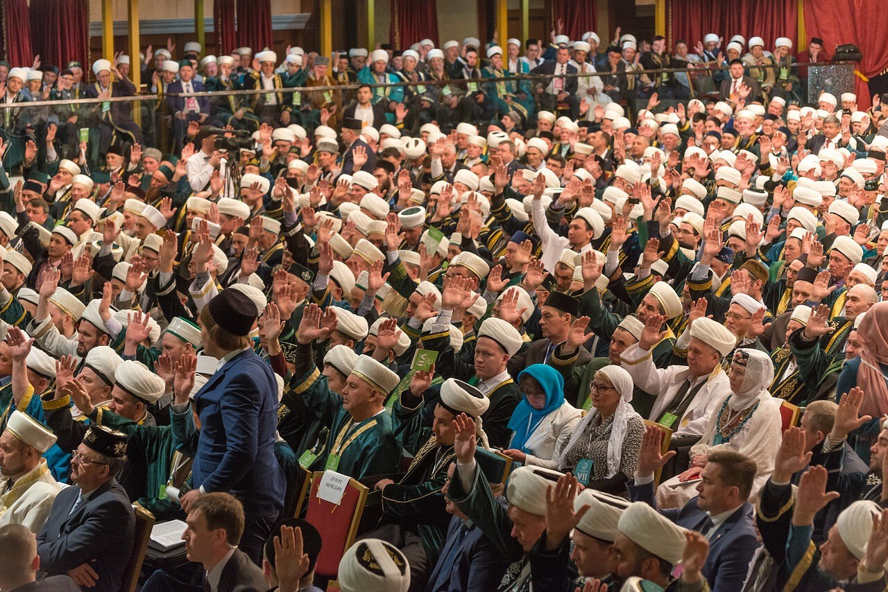 Съезд ДУМРТ. Фотограф Наиль Зоркий