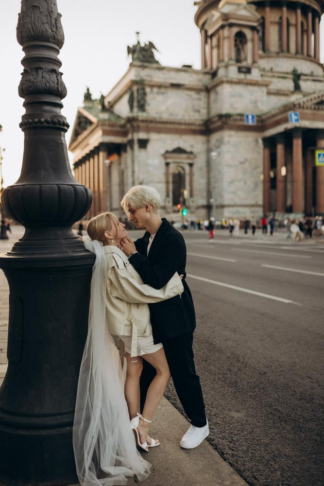 Саша и Вика | Дворец бракосочетания 1. Свадебный и love story фотограф в Санкт-Петербурге
