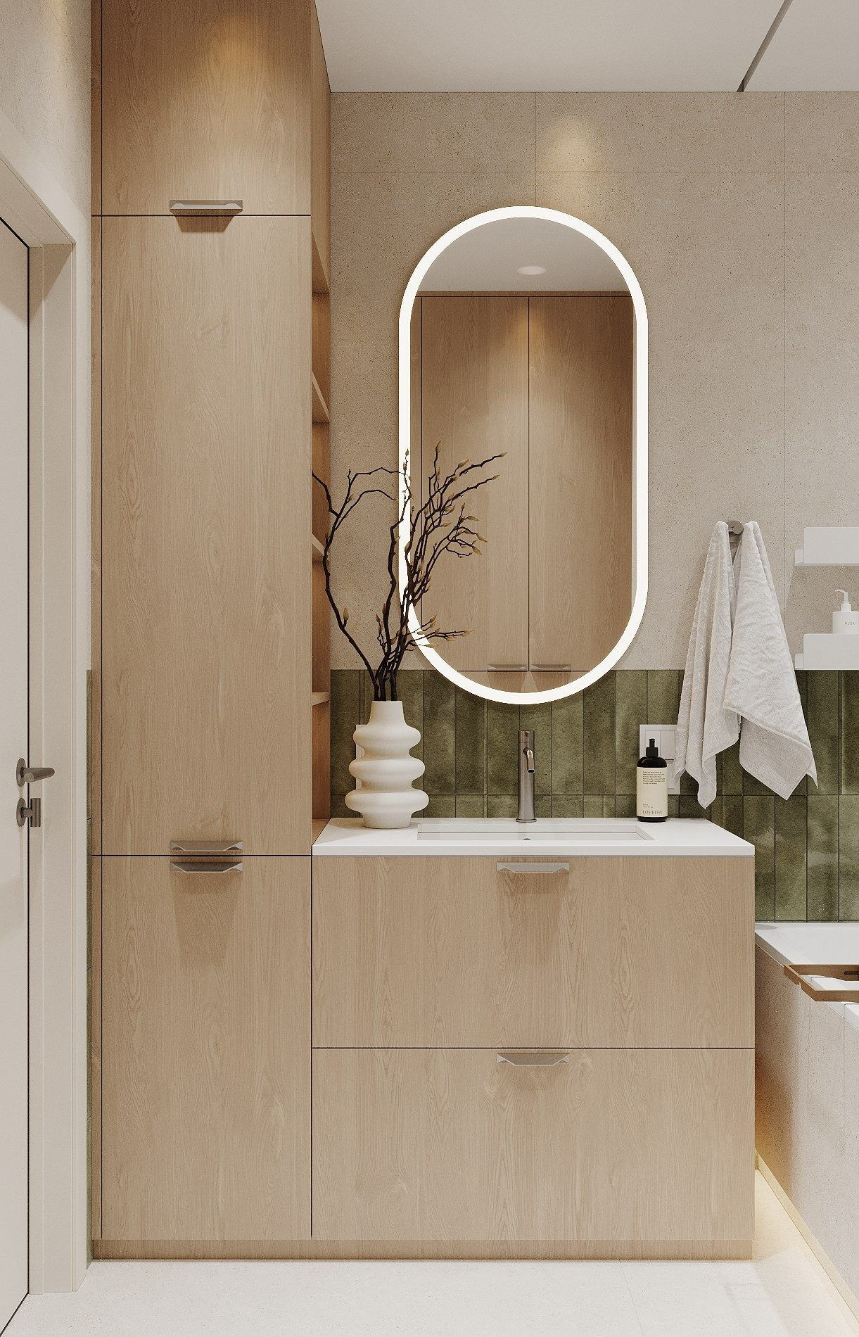 ЖК Северный Берег S90. Дизайн интерьера TATA VOLK