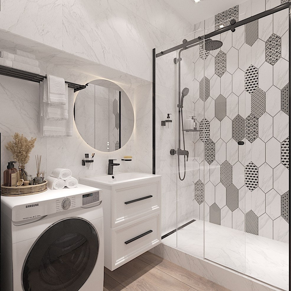 Евродвушка в историческом доме. Студия интерьерной визуализации и дизайна FishkaRom в Краснодаре и по всей России