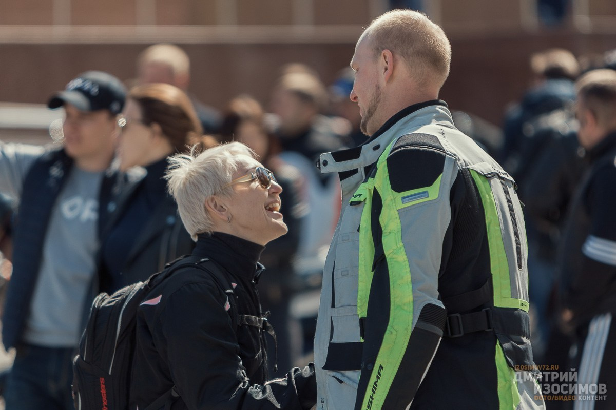 Слёт байкеров