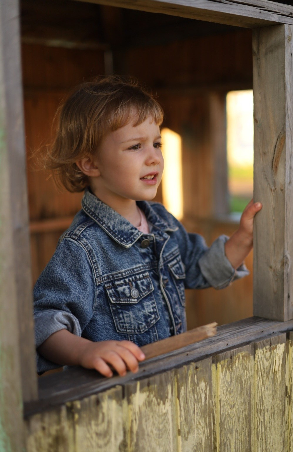 Анечка, фотопрогулка в «золотой час». Фотограф Екатерина Гусакова