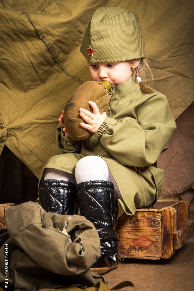 Фотопроект 1945 ко Дню Победы!. Семейный фотограф в Железнодорожном и в Москве! Ксения