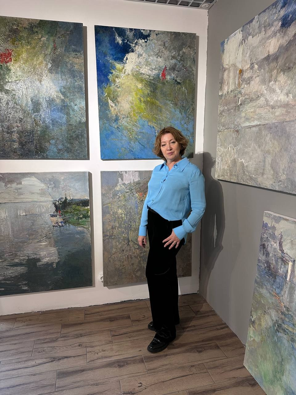 Персональная выставка в г. Звенигород. Живописец Ирина Пинская