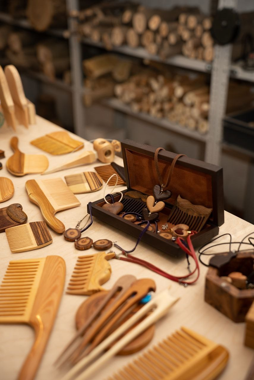 Съемка для мастерской «LIFEforWOOD» 📸+🎬. Видеограф / Фотограф  — Яна Спащанская