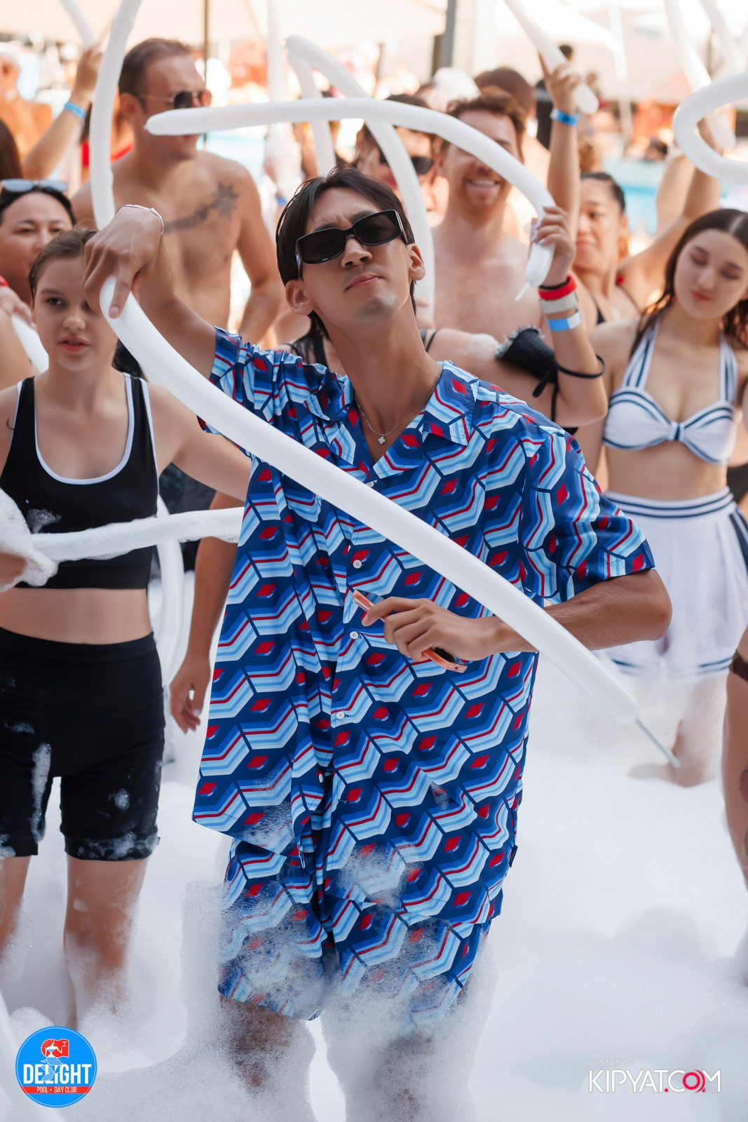 WHITE PARTY — DELIGHT POOL DAY CLUB. КИПЯТКОМ АЛМАТЫ! Фотосъемка мероприятий в Алматы